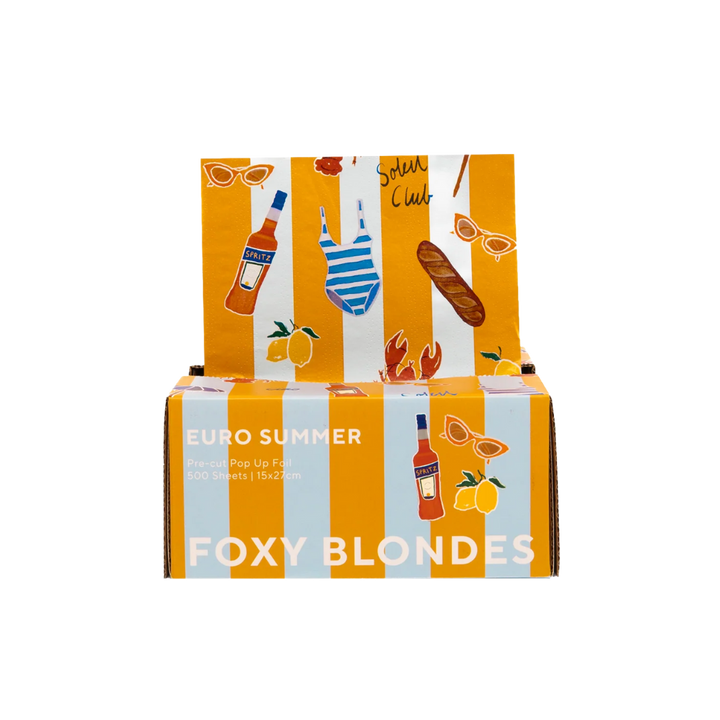 FOXY BLONDES EURO SUMMER FOIL - 15 X 27CM 500 SHEETS