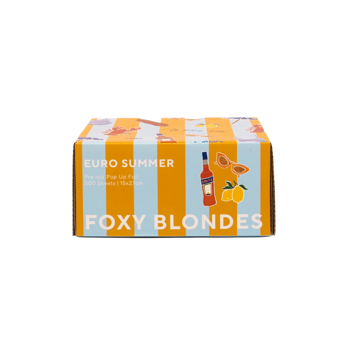FOXY BLONDES EURO SUMMER FOIL - 15 X 27CM 500 SHEETS