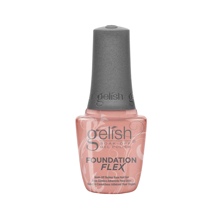 GELISH Foundation Flex 15ml Soak-Off Rubber Base Nail Gel | Various Colours
