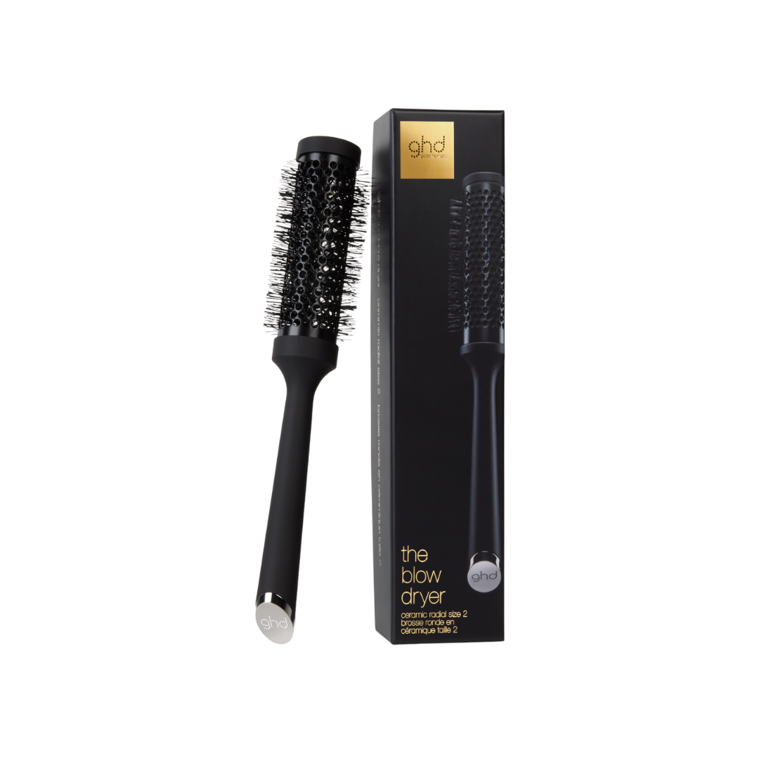 GHD THE SMOOTHER NATURAL BRISTLE RADIAL BRUSH SIZE 2