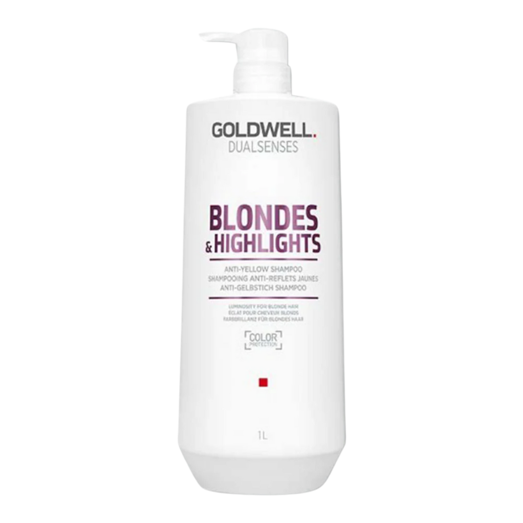 GOLDWELL Dualsenses Blondes & Highlights Anti-Yellow Shampoo  |  Various Sizes