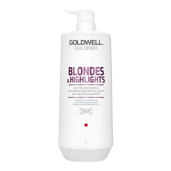 GOLDWELL Dualsenses Blondes & Highlights Anti-Yellow Shampoo  |  Various Sizes