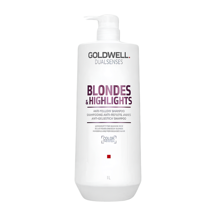 GOLDWELL Dualsenses Blondes & Highlights Anti-Yellow Conditioner + Various Sizes