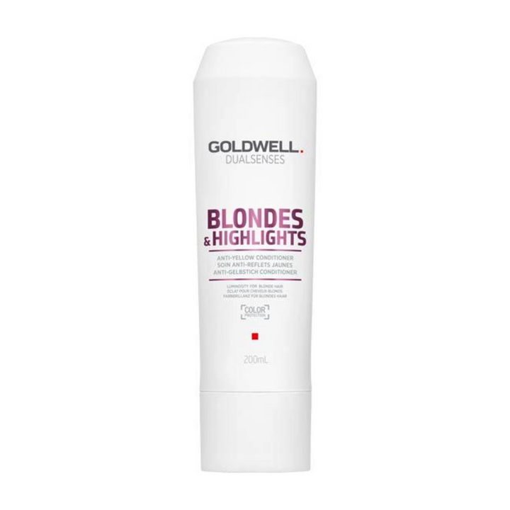 GOLDWELL Dualsenses Blondes & Highlights Anti-Yellow Conditioner + Various Sizes