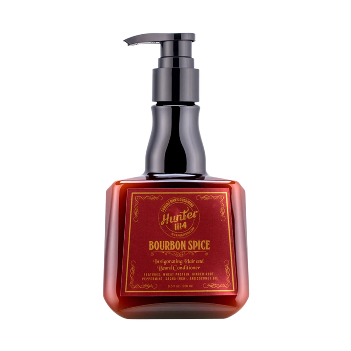HUNTER 1114 Bourbon Spice Invigorating Hair And Beard Conditioner  |  Various Sizes