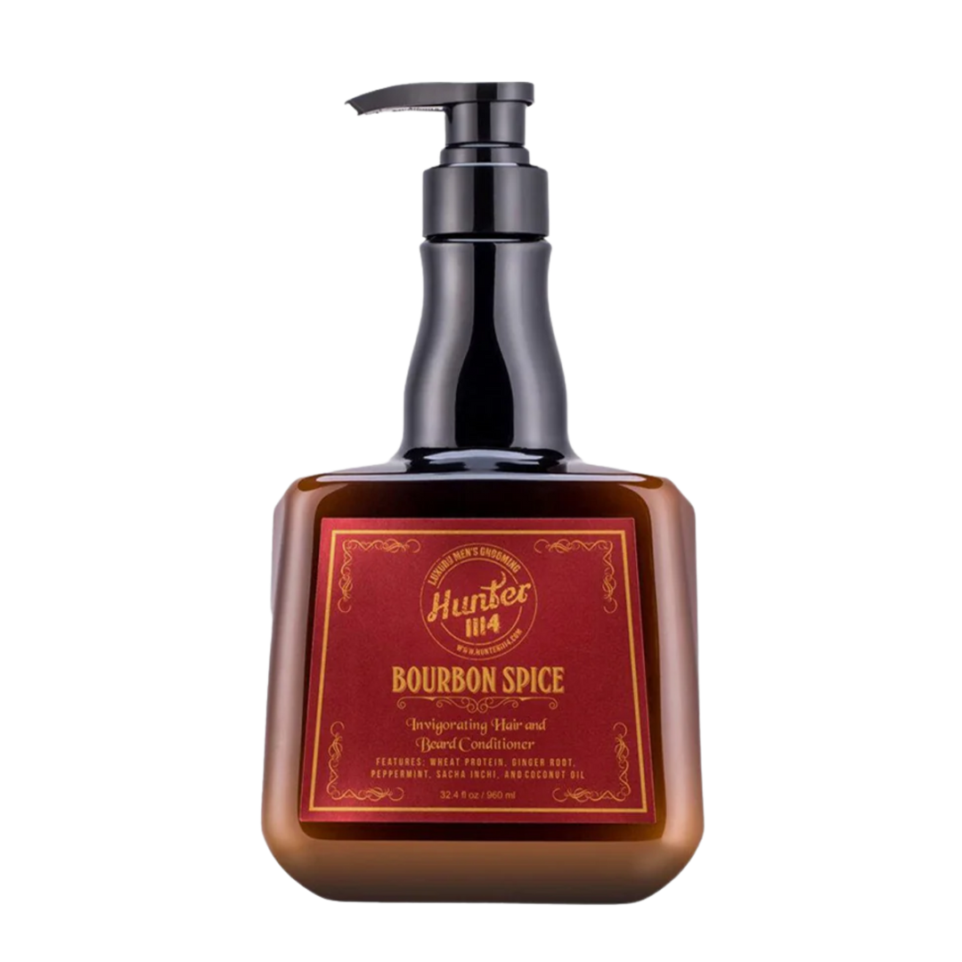 HUNTER 1114 Bourbon Spice Invigorating Hair And Beard Conditioner  |  Various Sizes