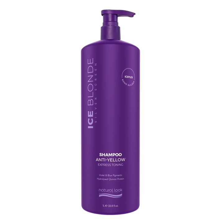 NATURAL LOOK Silver Screen Ice Blonde Shampoo  |  Various Sizes