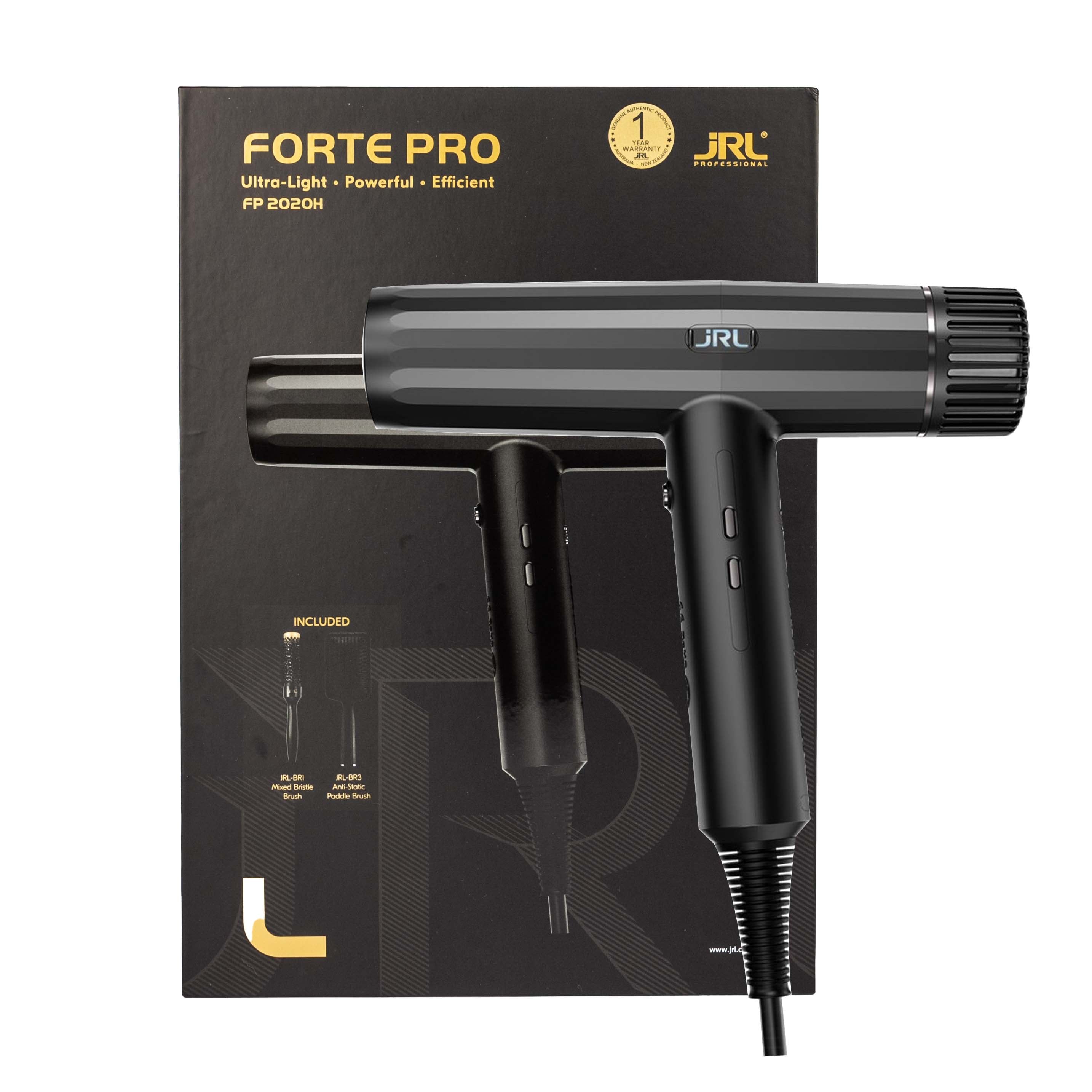 JRL FORTE PRO BLACK HAIR DRYER (LE) – Salon Hair Care