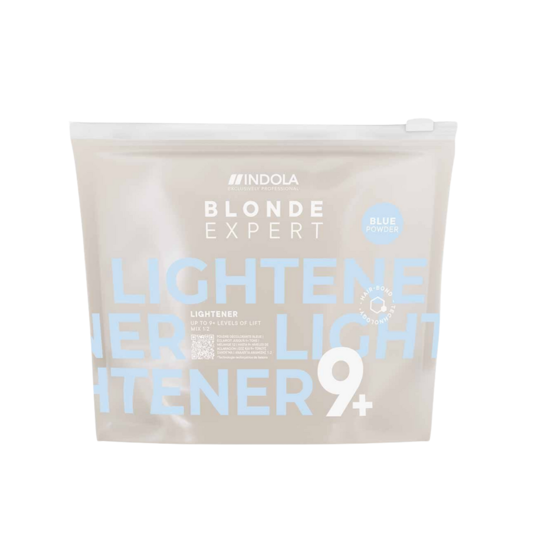 INDOLA BLONDE EXPERT LIGHTENER UP TO 9 LEVELS OF LIFT 450G BLUE POWDER (Pv1)