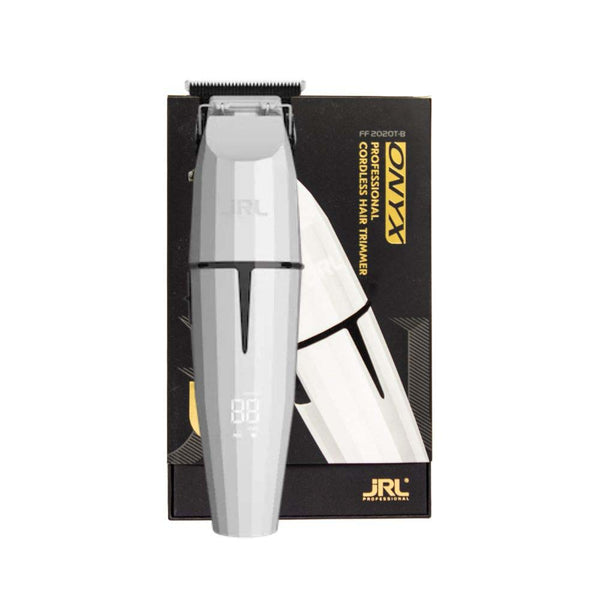 JRL ONYX PROFESSIONAL CORDLESS HAIR TRIMMER GHOST WHITE – Salon