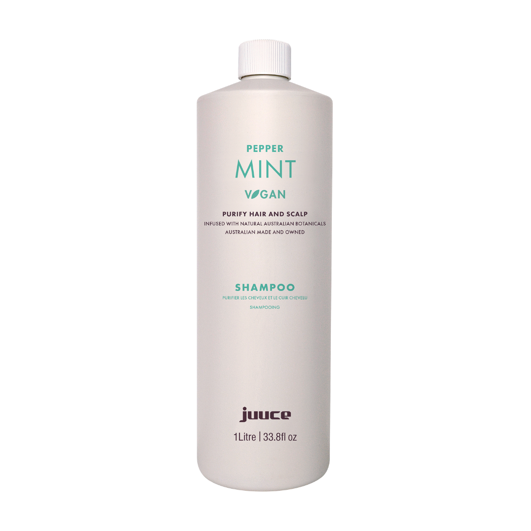 JUUCE Pepper MINT Purify Hair and Scalp Shampoo | Various Sizes