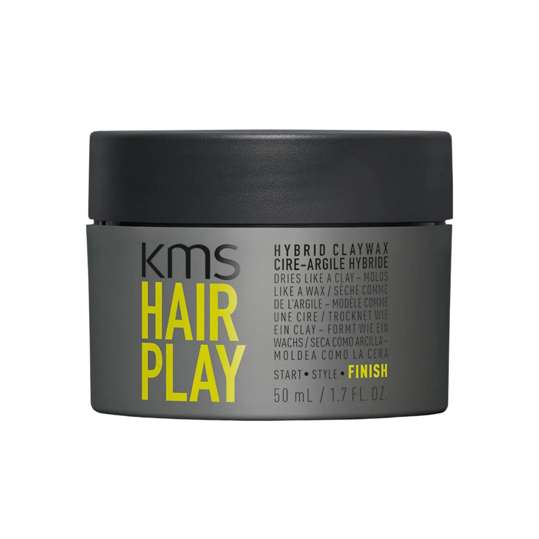 KMS HAIR PLAY HYBRID CLAYWAX 50ML (SD) *CLEARANCE