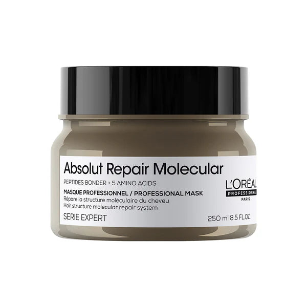 L'OREAL PROFESSIONNEL ABSOLUT REPAIR MOLECULAR RINSE -OFF MASK 250ML
