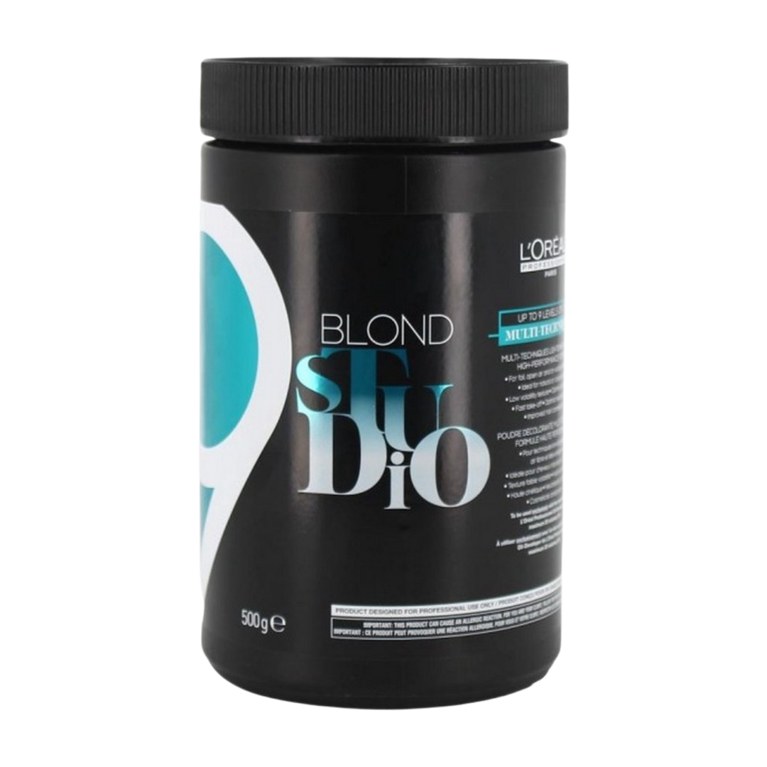 L'OREAL PROFESSIONNEL BLOND STUDIO MULTI TECHNIQUES LIGHTENING POWDER 9 500G