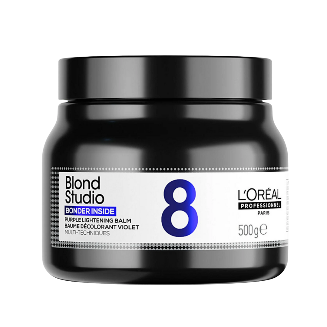 L'OREAL PROFESSIONNEL BLOND STUDIO BONDER INSIDE PURPLE LIGHTENING BALM 500G