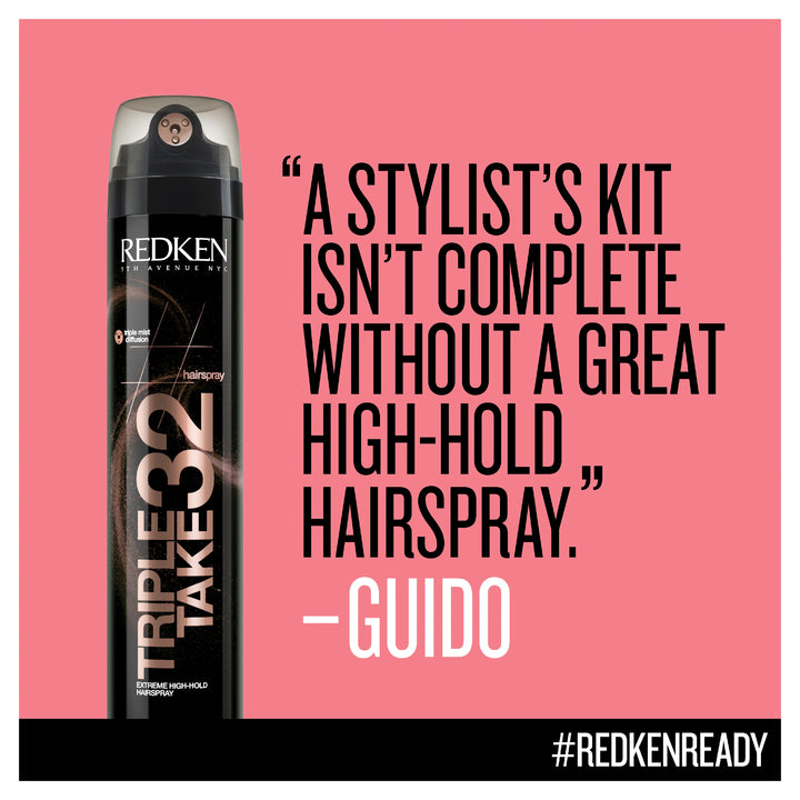 REDKEN 32 MAX HOLD TRIPLE TAKE HAIRSPRAY 255G