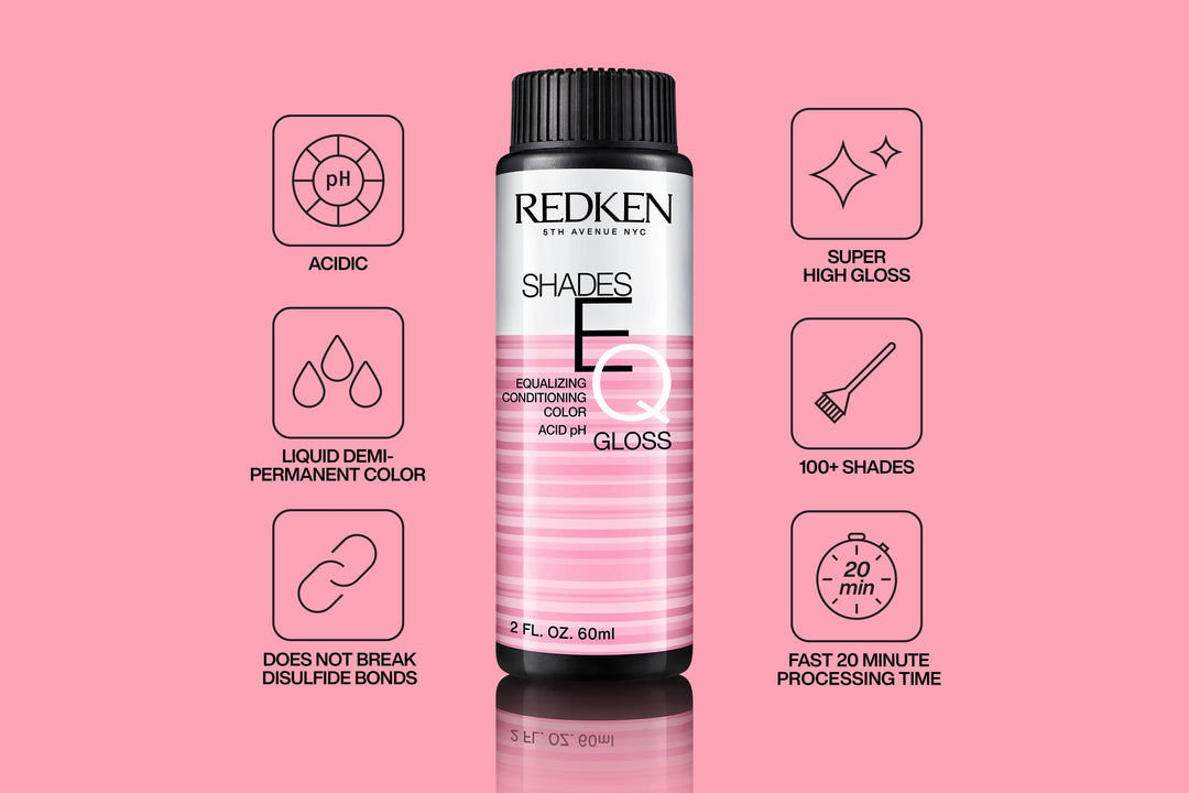 REDKEN Shades Eq Demi-Permanent Gloss  |  60ml, Various Colours