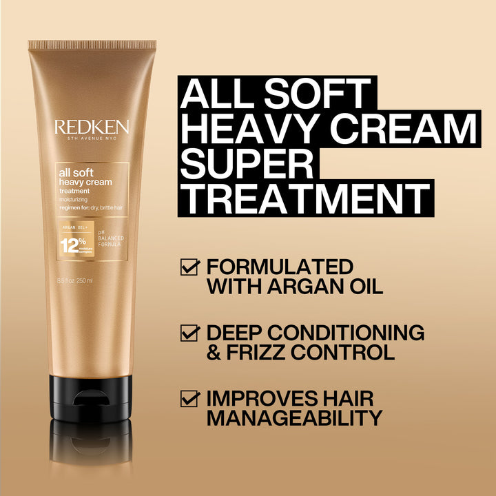 REDKEN ALL SOFT HEAVY CREAM TREATMENT 250ML