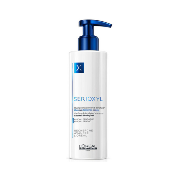 L'OREAL PROFESSIONNEL Serioxyl Coloured Thinning Hair Shampoo  |  Various Sizes