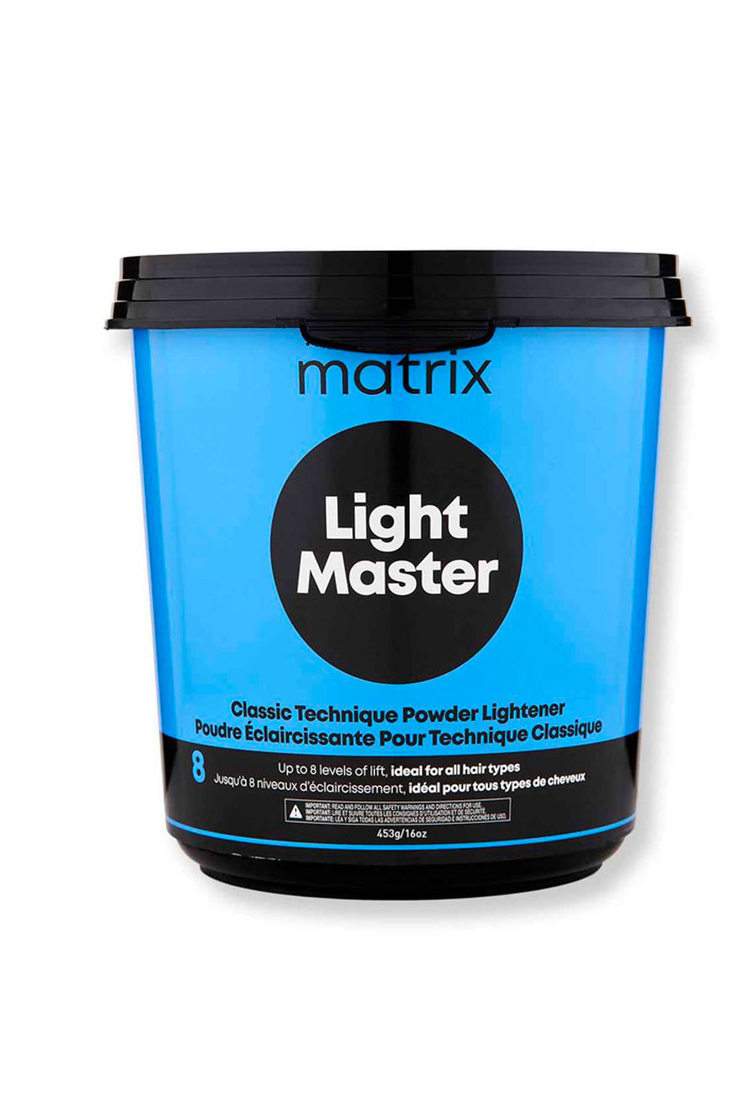 MATRIX LIGHT MASTER CLASSIC TECHNIQUE POWDER LIGHTENER UP TO 8 LEVELS 453G
