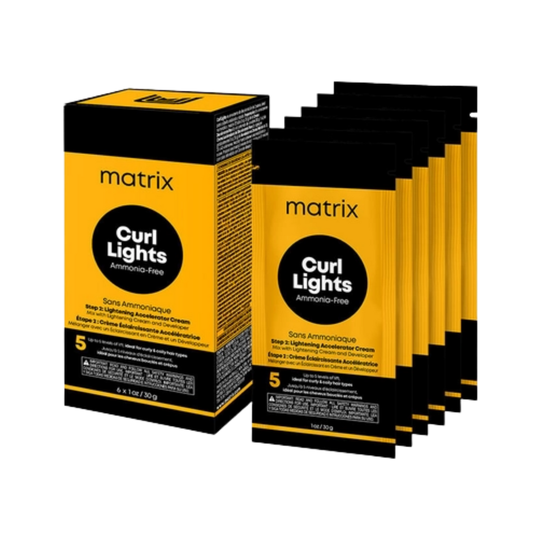 MATRIX CURL LGHTS AMMONIA-FREE STEP 2: LIGHTENING ACCELERATOR CREAM 30G