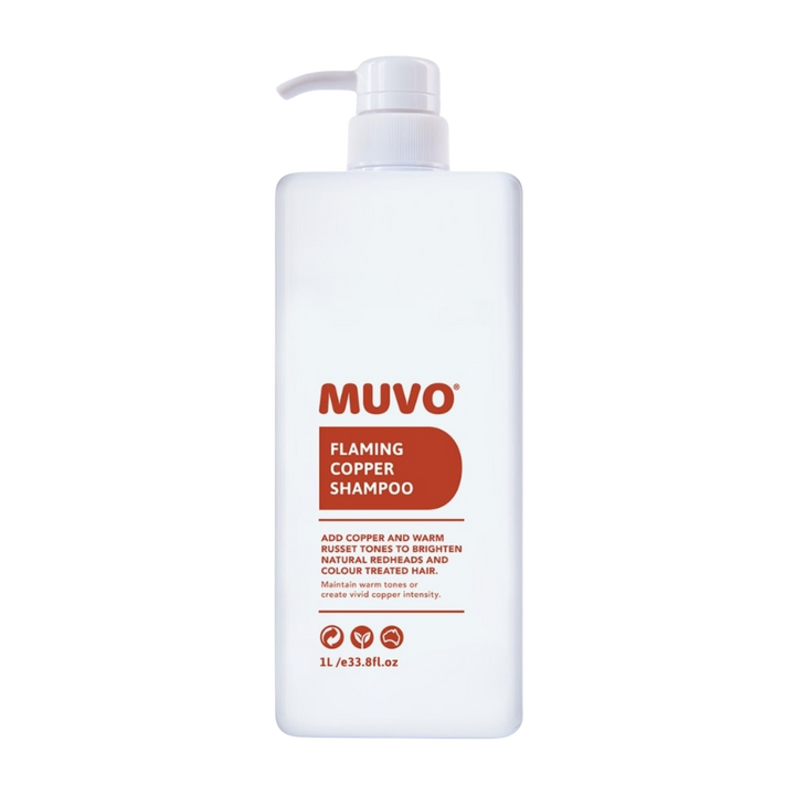 MUVO Flaming Copper Shampoo  |  Various Sizes