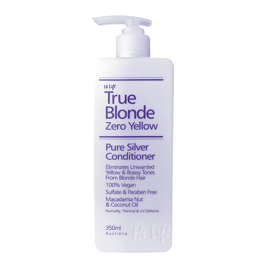 HI LIFT PROFESSIONAL Blonde Zero Yellow Silver Conditioner  |  Various Sizes