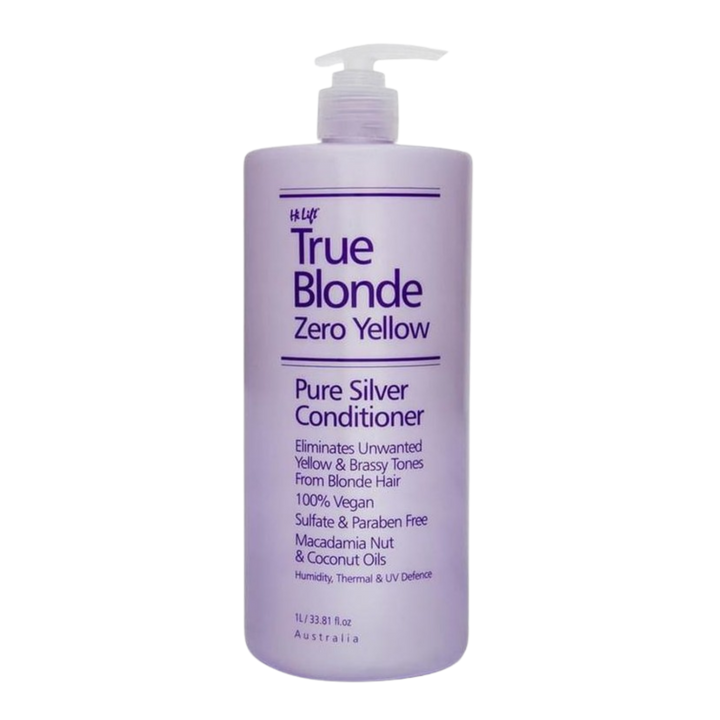 HI LIFT PROFESSIONAL Blonde Zero Yellow Silver Conditioner  |  Various Sizes