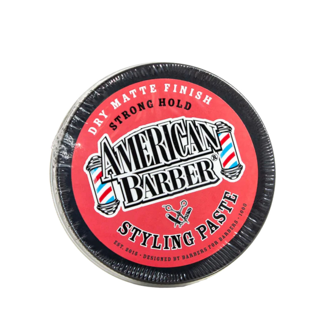 AMERICAN BARBER STYLING PASTE DRY MATT FINISH 100ML