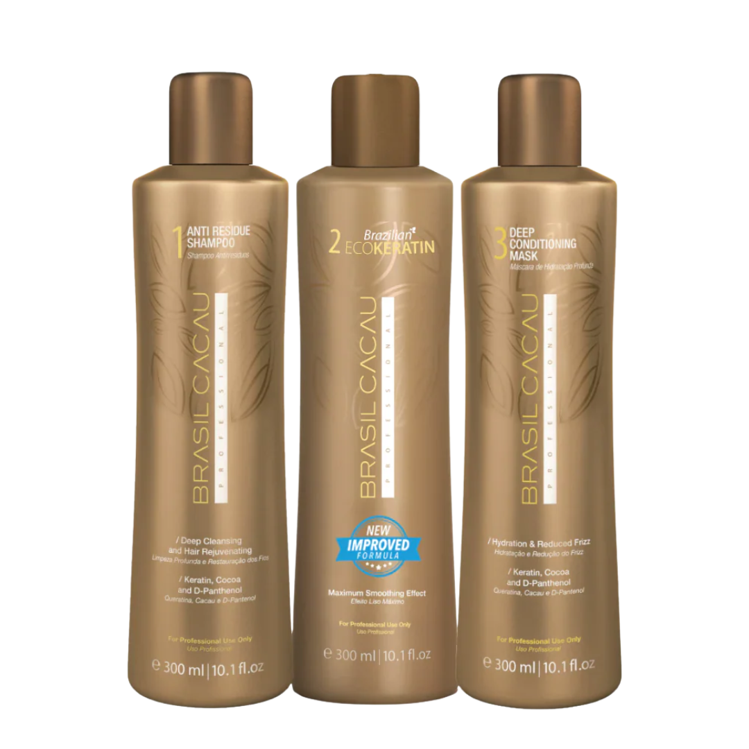 BRASIL CACAU PROFESSIONAL ECO KERATIN 300ML KIT
