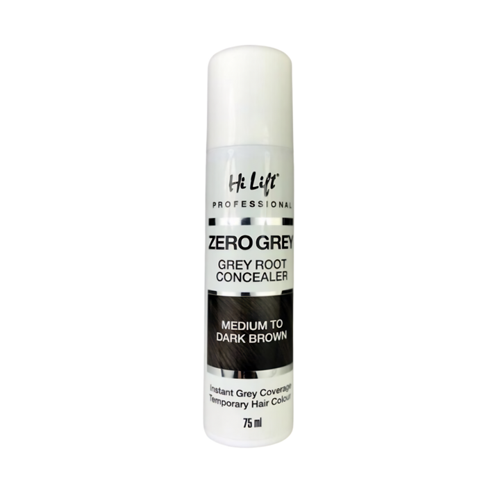HI LIFT PROFESSIONAL Zero Grey Root Concealer  |  75ml, Various Colours