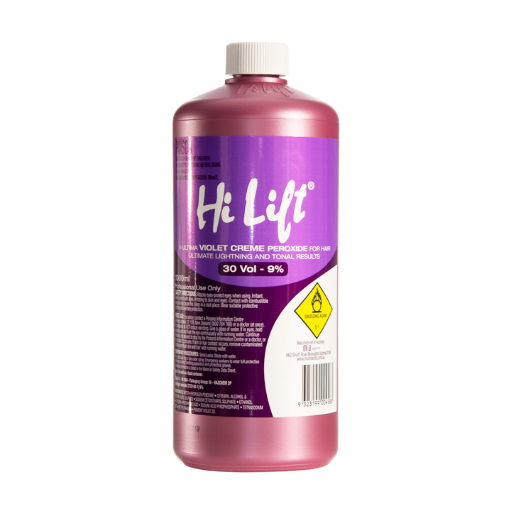 HI LIFT PROFESSIONAL Violet Creme Peroxide  |  1000ml, Various Colours