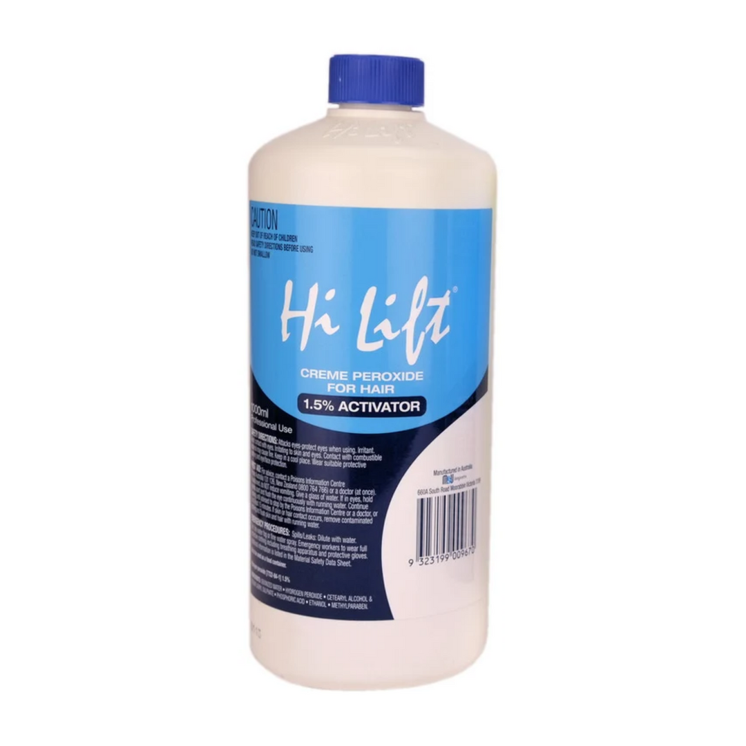HI LIFT PROFESSIONAL Creme Peroxide  |  1000ml, Various Colours