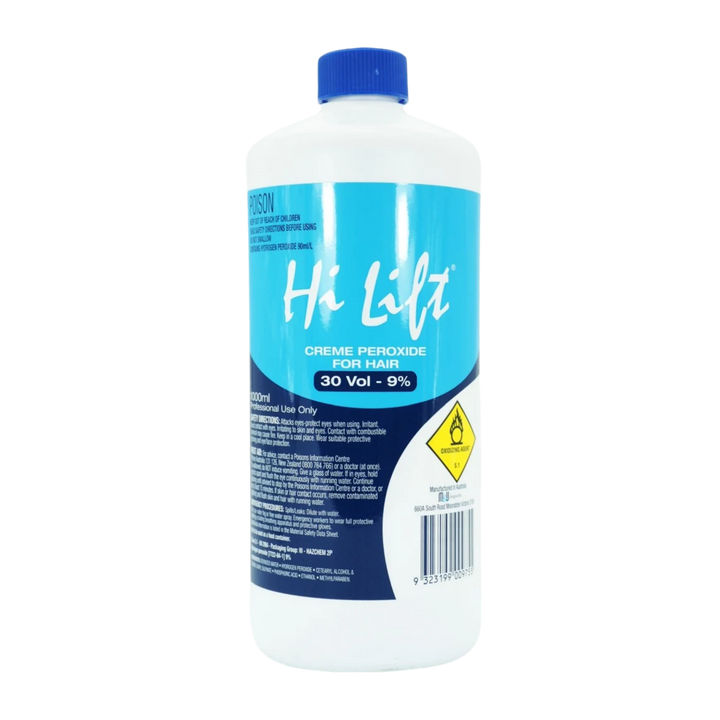 HI LIFT PROFESSIONAL Creme Peroxide  |  1000ml, Various Colours