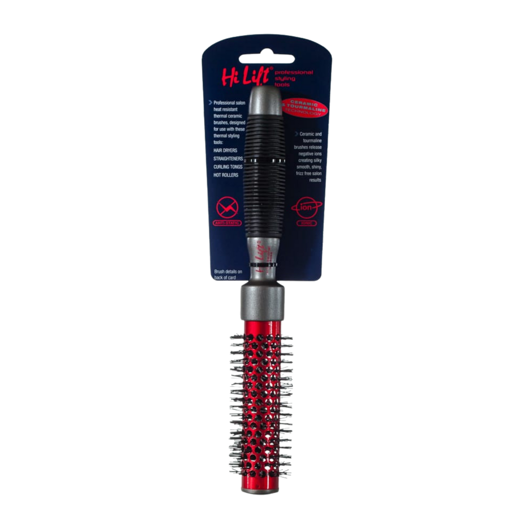 HI LIFT PROFESSIONAL Super Grip Ceramic Tourmaline Hot Tube Brush  |  Various Sizes