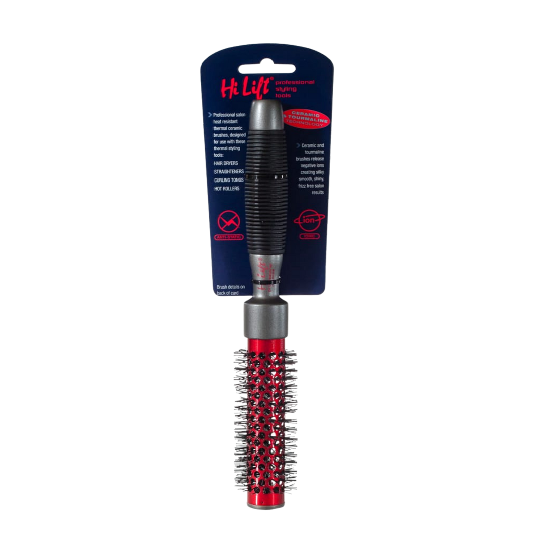 HI LIFT PROFESSIONAL Super Grip Ceramic Tourmaline Hot Tube Brush  |  Various Sizes