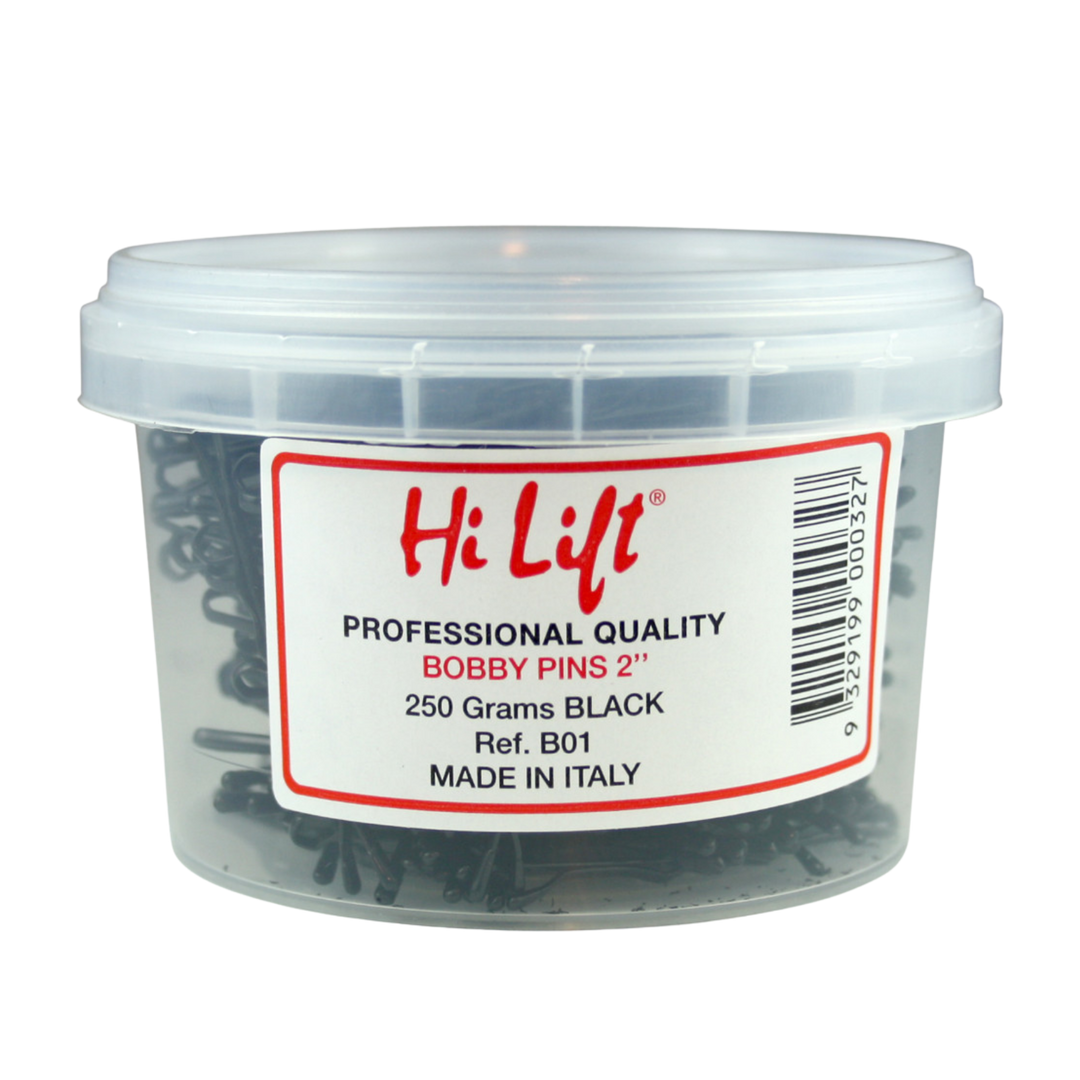 HI LIFT PROFESSIONAL Hi Lift Bobby Pins 2"  |  250g, Various Colours