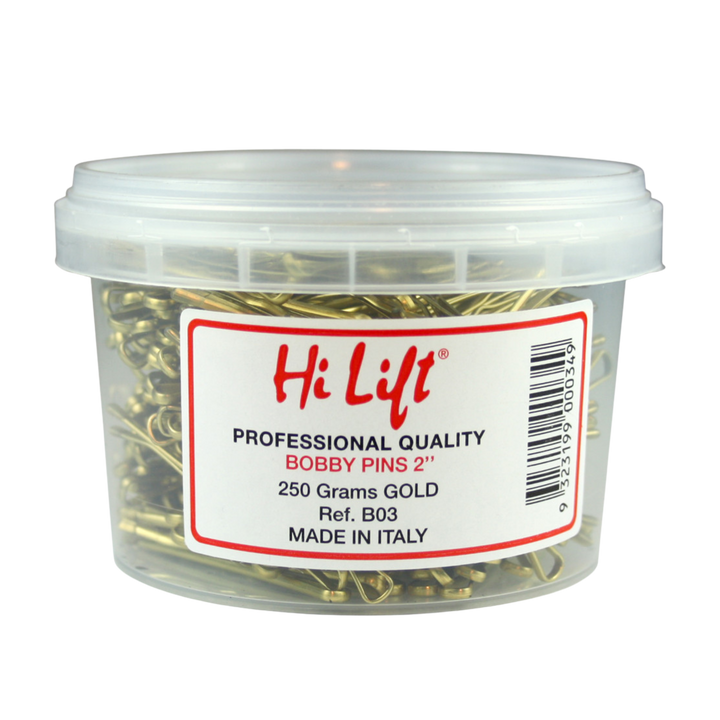 HI LIFT PROFESSIONAL Hi Lift Bobby Pins 2"  |  250g, Various Colours