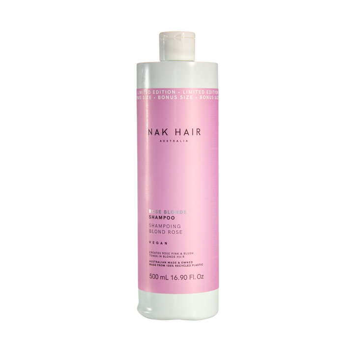 NAK HAIR Rose Blonde Shampoo  |  Various Sizes *CLEARANCE