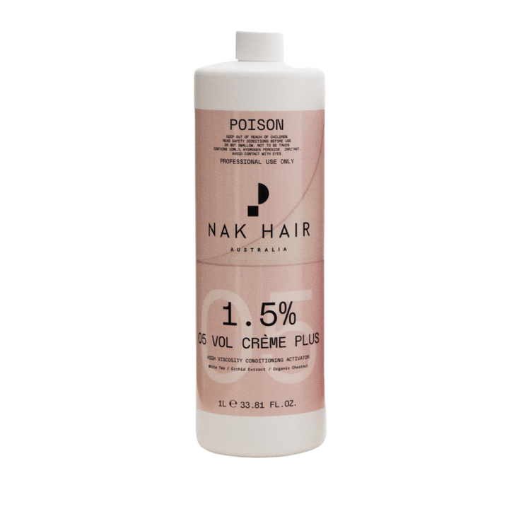 NAK HAIR Creme Plus High Viscosity Conditioning Activator 1L | Various Strengths