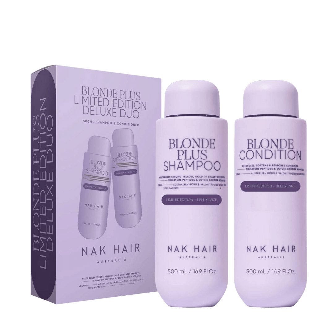 NAK HAIR Signature 500ml Duo Pack 2026| Various Types