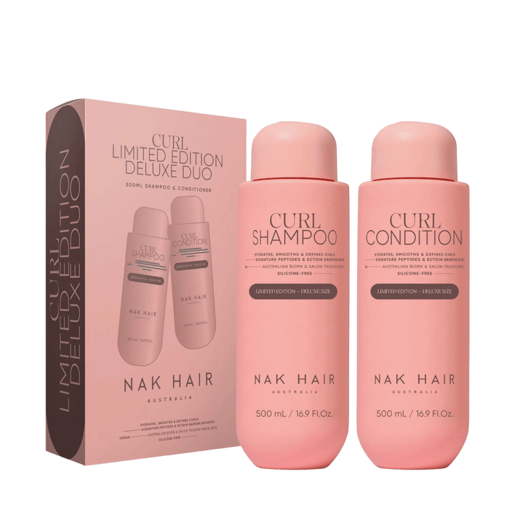 NAK HAIR Signature 500ml Duo Pack 2026| Various Types