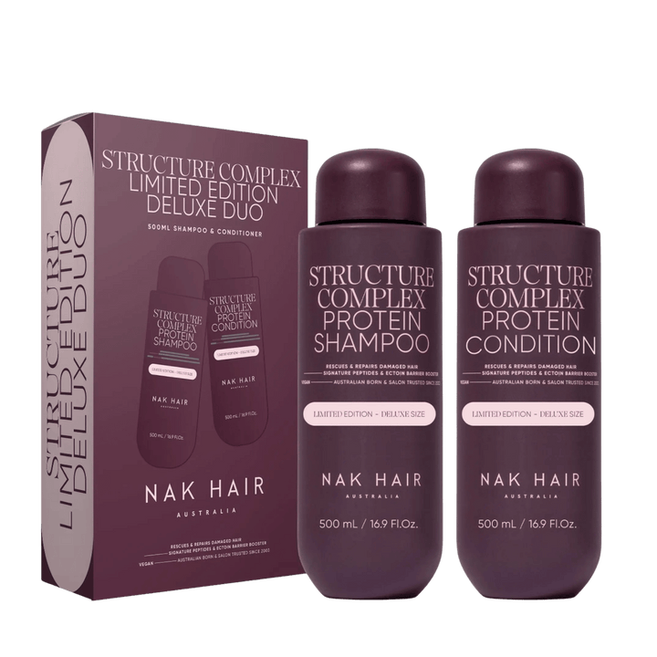 NAK HAIR Signature 500ml Duo Pack 2026| Various Types