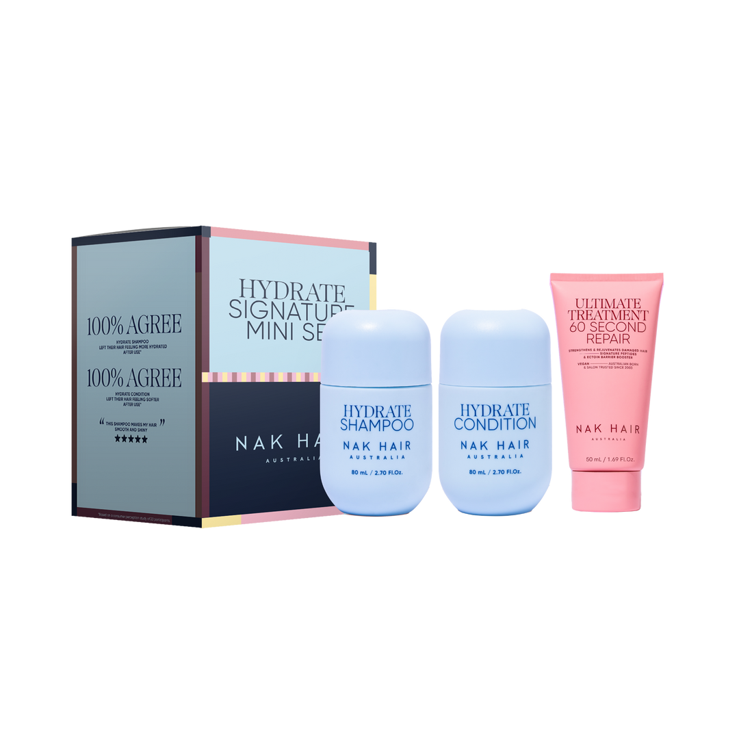 NAK HAIR 2026 Signature Holiday Mini Trio Pack | Various Types