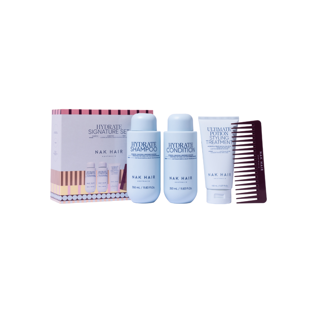 NAK HAIR 2025 Signature Holiday Trio Pack | Various Types