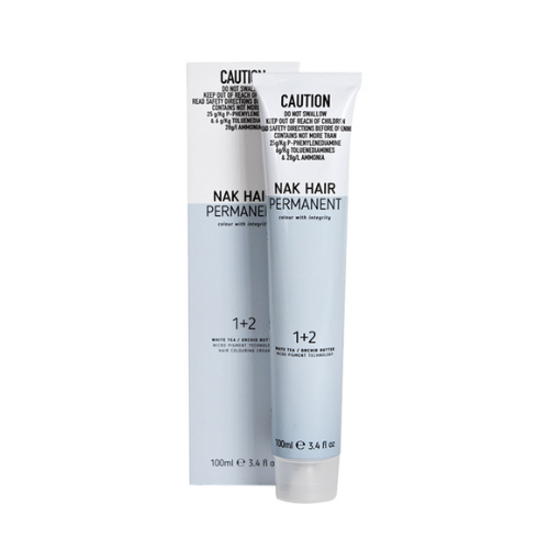 NAK HAIR Permanent [COLOURS 7.0 - 12.2, A - Z]  |  100ml, Various Colours
