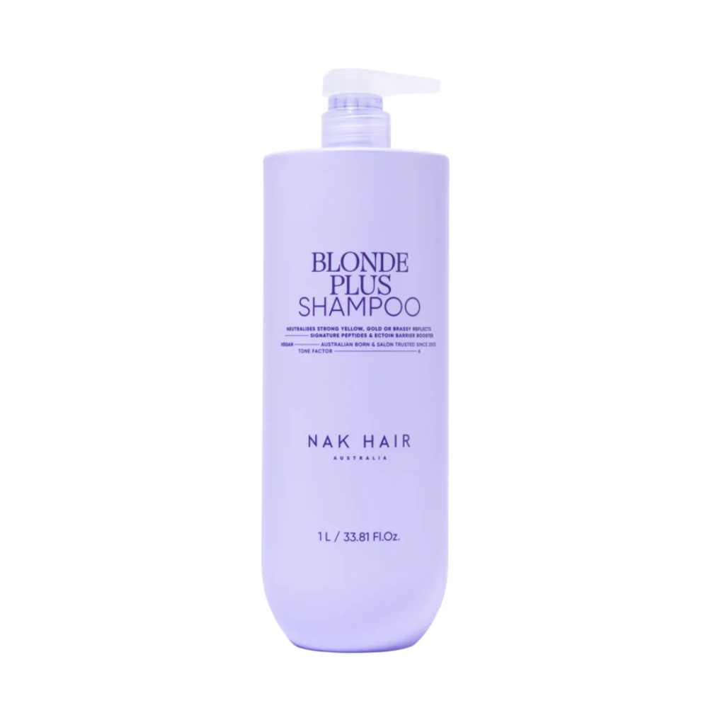 NAK HAIR Blonde Plus Shampoo | Various Sizes