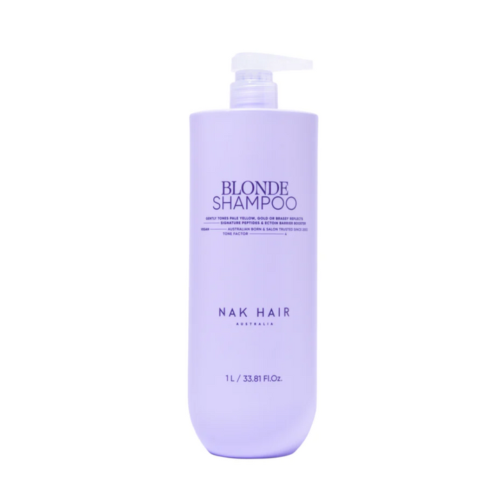 NAK HAIR Blonde Shampoo | Various Sizes