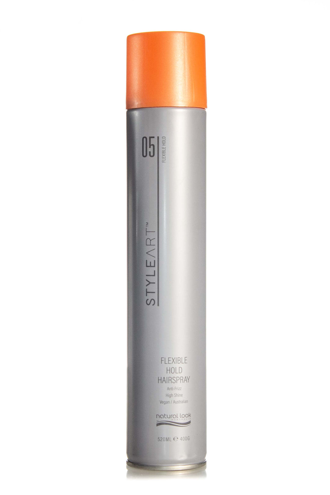 NATURAL LOOK STYLEART FLEXIBLE HOLD HAIRSPRAY ANTI-FRIZZ 400G