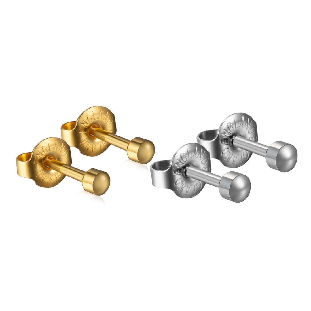 CAFLON  Uncarded Traditional Stud Earrings  |  Various Sizes And Colours